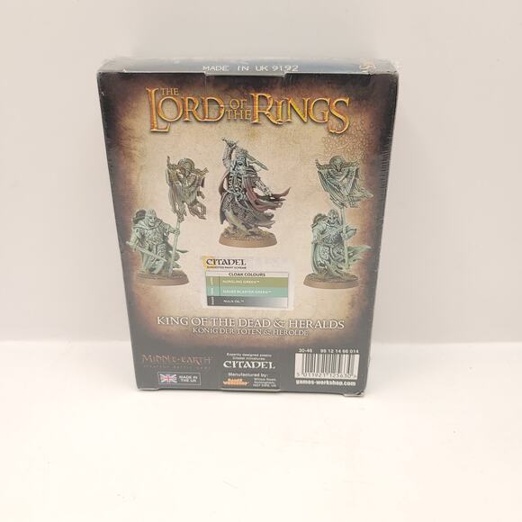 Lord of the Rings King of the Dead and Heralds Games Workshop Table Game Figure - Picture 2 of 7